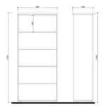 alto atvira lentyna brezinys