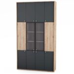 Biuro baldų spinta su stiklu 29-35S - Image 8