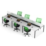 6 darbo vietų stalas Promo T28
