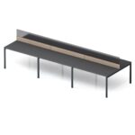 6 darbo vietų stalas Promo T28 - Image 5