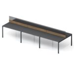 6 darbo vietų stalas Promo T28 - Image 3