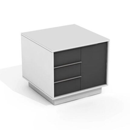 Biuro spintelė su stalčiais ir lentyna Promo 29/209