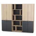 Biuro spintų ir lentynos komplektas Promo 29-30s