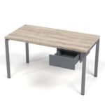 Biuro stalas su stalčiu Promo T1-W-S - Image 4