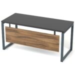 Biuro stalas su kojų uždanga Promo Q6 - Image 4