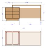 Biuro stalas su stalčiais Promo 29-25 - Image 9