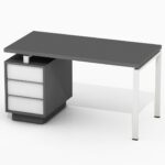 Biuro stalas su stalčiais Promo T5 - Image 11