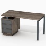 Biuro stalas su stalčiais Promo T5S - Image 5