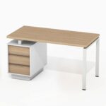 Biuro stalas su stalčiais Promo T5S - Image 2