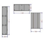 Biuro baldų komplektas Promo T26-1 - Image 5