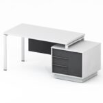 Biuro stalas su stalčiais ir kojų uždanga Promo T88 - Image 5