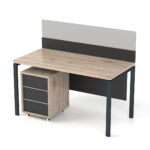 Darbuotojo darbo stalas Promo T10P-S - Image 10