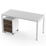 Biuro stalas su stalčių bloku Promo T4
