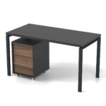 Biuro stalas su stalčių bloku Promo T4 - Image 8