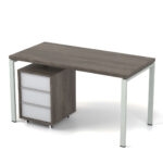 Biuro stalas su stalčių bloku Promo T4S - Image 5