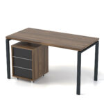Biuro stalas su stalčių bloku Promo T4S - Image 10
