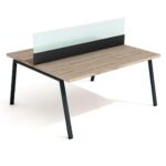 Dvivietis darbo stalas Promo R12S - Image 2