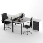 Dvivietis darbo stalas Promo T19 - Image 8