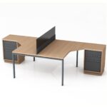 Dvivietis darbo stalas Promo T19S