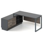 Kampinis biuro stalas Promo Q17 - Image 8