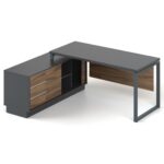 Kampinis biuro stalas Promo Q18 - Image 10