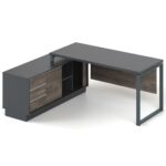 Kampinis biuro stalas Promo Q18 - Image 9