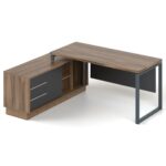 Kampinis biuro stalas Promo Q18S - Image 3