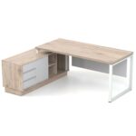 Kampinis biuro stalas Promo Q18S - Image 12