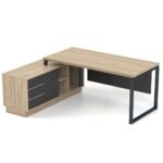 Kampinis biuro stalas Promo Q18S - Image 9