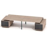 Keturvietis darbo stalas Promo T14S