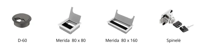 promo kolekcijos papildoma furnitura