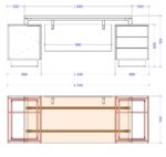 Vadovo darbo stalas Promo 29-41S - Image 3