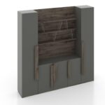 Spintos su uždaromis ir atviromis lentynomis Rays 34-4