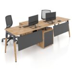 Dvivietis biuro stalas Nature 35-18G