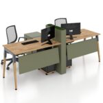 Dvivietis biuro stalas Nature 35-3 - Image 5