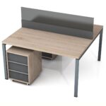 Dvivietis darbo stalas Promo T87S - Image 5