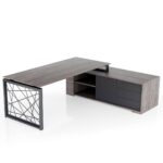 Kampinis vadovo stalas Rays 34-44 - Image 3