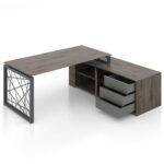 Kampinis vadovo stalas Rays 34-44 - Image 2