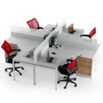 Keturvietis darbo stalas Promo T9 - Image 3