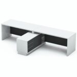 Dviejų vietų darbo stalas Promo 29-7 - Image 2