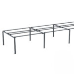 Šešiavietis biuro stalas su pertvaromis Promo T34 - Image 3