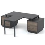 Vadovo stalas su priestaliu Promo T29-43 - Image 4