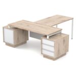 Vadovo stalas su priestaliu Promo T29-43S - Image 3