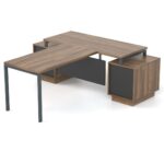 Vadovo stalas su priestaliu Promo T29-43S - Image 2