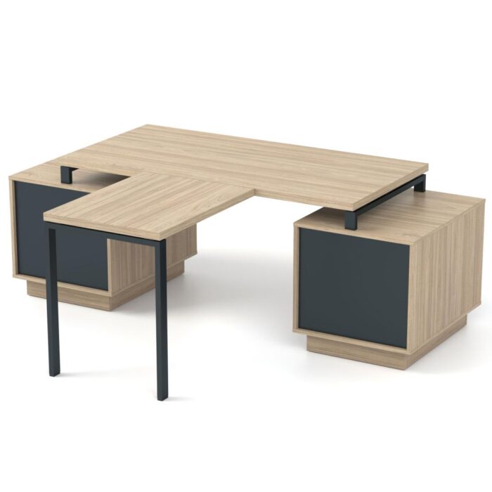 Vadovo stalas su priestaliu Promo T29-43S - Image 5