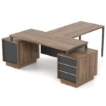 Vadovo stalas su priestaliu Promo T29-43S - Image 10