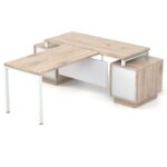 Vadovo stalas su priestaliu Promo T29-43S - Image 9