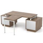 Vadovo stalas su priestaliu Promo T29-43S - Image 6