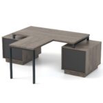 Vadovo stalas su priestaliu Promo T29-43S - Image 3