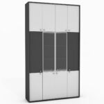 Biuro baldų spinta su stiklu 29-35 - Image 5